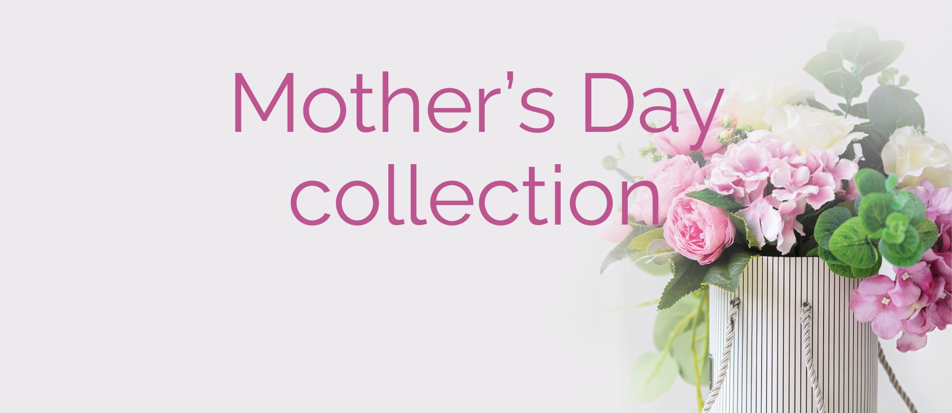 Mother's Day Homepage banner